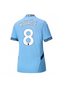 Manchester City Mateo Kovacic #8 Voetbaltruitje Thuis tenue Dames 2024-25 Korte Mouw